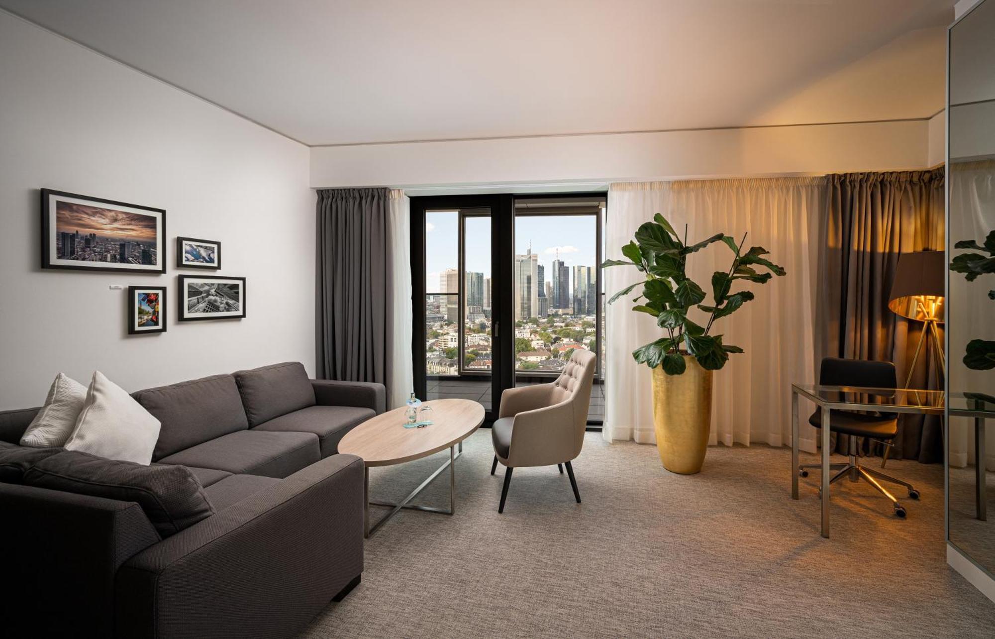 Meliá Frankfurt City Francoforte sul Meno Esterno foto